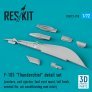 1/72 Republic F-105D/F-105G Thunderchief detail set