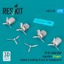 ResKit 1/72 B-24 Liberator H�lices Moteurs Capots image 1