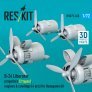 ResKit 1/72 B-24 Liberator H�lices Moteurs Capots image 2