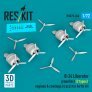 Reskit 1/72 B-24 Liberator H�lices Moteurs Capots image 1