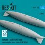 1/72 Tornado F3/GR1/GR4 1500L underwing fuel tanks image 1
