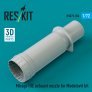 RESKIT Tuy�re �chappement Mirage IIIE 1/72 Modelsvit