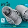 1/72 F-15 closed exhaust nozzles for Revell image 1