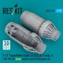 1/72 F-15 closed exhaust nozzles for Hasegawa