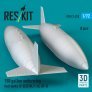 Reskit R�servoirs Carburant Sous-Voilure 150 Gal 1/72 image 2