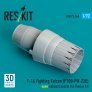 F-16 F100-PW-220 Open Exhaust Nozzle 1/72 Tamiya