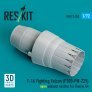 ResKit 1/72 F100-PW-229 D�se offen F-16 Tamiya