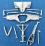 Trains d'atterrissage m�tal General Dynamics 1/48 Hobby Boss