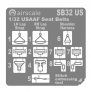 1/32 Usaaf seatbelts WWII image 2
