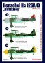 Sabrekits 1/72 Henschel Hs-126A/B Blitzkrieg Decals