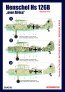 Sabrekits Hs-126B Over Africa 1/72 D�calques