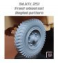 1/35 Sd.Kfz. 11/251 Front wheels angled pattern image 1