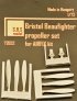 1/72 Bristol Beaufighter Mk.X propeller set