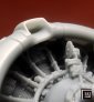 1/72 SBD-2/3 Dauntless Engine & Cowling set FLYH image 3