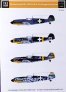1/72 Decal Bf-109G-2 & G-4 in Hungarian Service