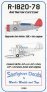 Starfighter Decals R-1820-78 Engine Narrow Chord Cowl 1/72
