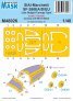 1/48 Mask SF-260EA/D/EU Late Bulged Canopy for Special Hobby