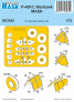1/72 Mask for P-40F/L Warhawk for Special Hobby
