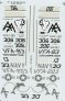 Superscale 1/32 F/A-18A Hornet VFA-203 VFA-83 USS Saratoga