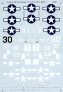 Microscale D�calcomanies F6F Hellcat 1/72 image 1