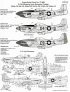 Microscale D�calcomanies P-51D Mustang Aces 8th Air Force 1/72