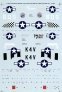 Microscale D�calcomanies P-47D Thunderbolt Bubbletop 1/72 image 1