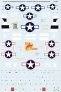 Microscale D�calcomanies P-47D Thunderbolt Razorback 1/72 image 1