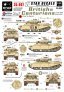 1/35 British Centurions in Suez 1956. 6 RTR Royal Tank Regiment