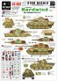Star Decals Operation Nordwind German Tanks 1/35