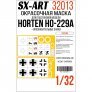 1/32 Ho-229A National Insignia & Markings for Takom