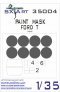 1/35 Ford T Painting Mask