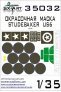 1/35 Studebaker US6 Painting Mask