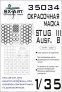 1/35 Sturmgeschutz III Ausf.B Painting Mask