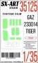 1/35 Tinting film GAZ-233014 Tiger