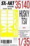 1/35 Paint mask Husky TSV