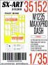 1/35 Paint mask M1235 MaxxPro Dash