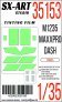 1/35 Tinting film M1235 MaxxPro Dash