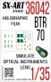 1/35 Holographic film BTR-70