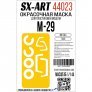 1/144 Paint mask Mig-29 for Zvezda