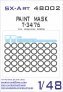 1/48 T-34/76 Painting Mask
