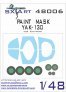 1/48 Yak-130 Painting Mask