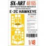 1/48 E-2C Hawkeye / Hawkeye 2000 Paint mask for Kinetic
