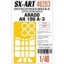 1/48 Paint mask Arado Ar 196 A-3 for Italeri