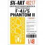 1/48 Paint mask F-4J/S Phantom II Zoukei Mura