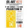 1/48 Paint mask F-4E early / EJ Kai for Zoukei Mura