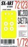 1/72 Paint mask MC.200 Saetta