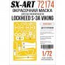 1/72 Lockheed S-3A Viking Double-sided mask for Hasegawa
