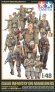 Tamiya German WWII Infantry Figures 1/48 x15
