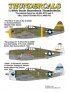 Thundercals Decalcomanie P-47D Thunderbolt Razorback 1/48
