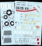 1/48 P-47D Bubbletop and Razorback Thunderbolts Eto Part 1 decal image 1